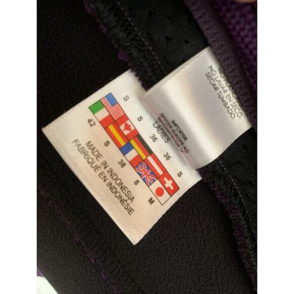 SPYDER Endure Mid-Weight Core Full-Zip Sweater Jacket-Purple-Size Small-Women's - Picture 6 of 7